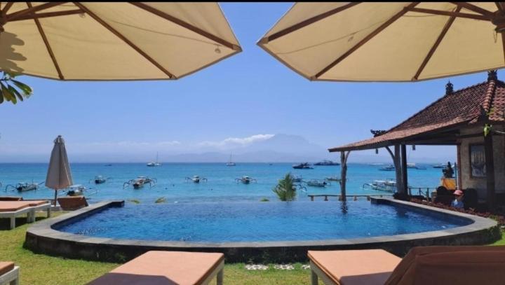 Hotel Seaside Huts Lembongan Exterior foto